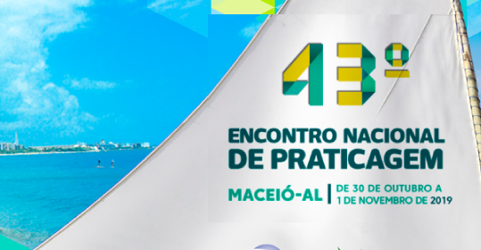 O 43º Encontro Nacional de Praticagem será realizado em Maceió (AL)